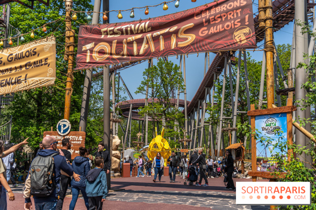 Festival Toutatis au Parc Astérix - inauguration officielle