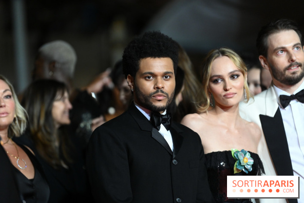 ©Rachid Bellak - Abel Tesfaye (The Weeknd), Lily-Rose Depp et Sam Levinson