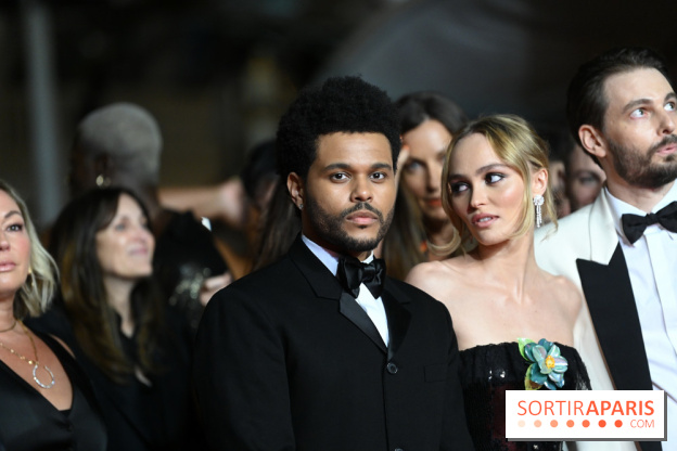 ©Rachid Bellak - Abel Tesfaye (The Weeknd), Lily-Rose Depp et Sam Levinson