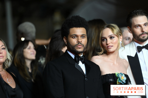 ©Rachid Bellak - Abel Tesfaye (The Weeknd), Lily-Rose Depp et Sam Levinson
