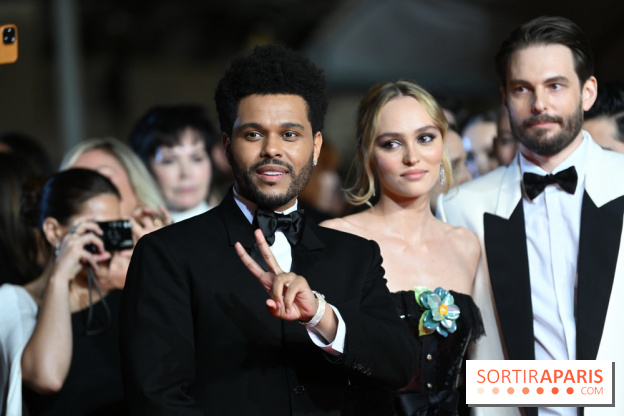 ©Rachid Bellak - Abel Tesfaye (The Weeknd), Lily-Rose Depp et Sam Levinson
