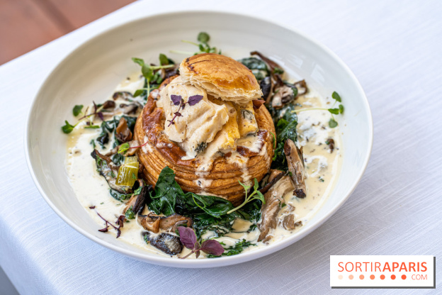 Le Café de l'Homme rouvre ses portes avec une nouvelle déco et une nouvelle carte gourmande -  vol au vent