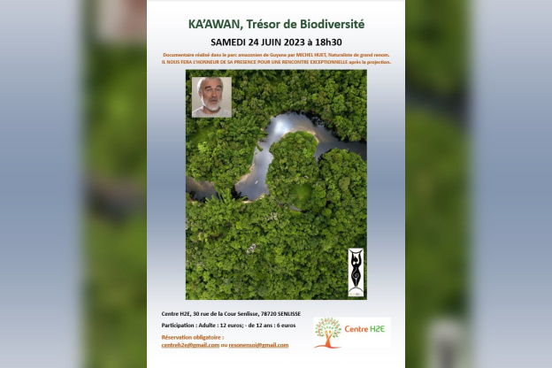 Le Festival inaugural des Jardins de Garneliance  - Affiche Ka'Awan, 24 juin 2023