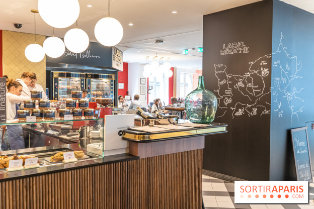 Label Broche restaurant - David Gallienne - Table du Gourmet - Galeries Lafayettes - Top Chef