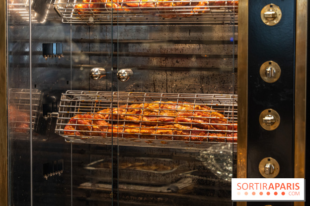 Label Broche restaurant - David Gallienne - Table du Gourmet - Galeries Lafayettes - Top Chef - rôtisserie