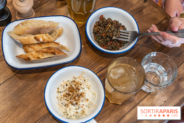 Label Broche restaurant - David Gallienne - Table du Gourmet - Galeries Lafayettes - Top Chef -  entrées