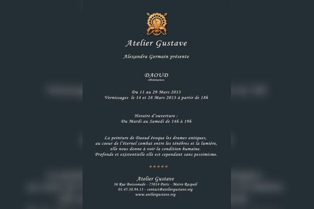 Exposition Daoud « Peintures »