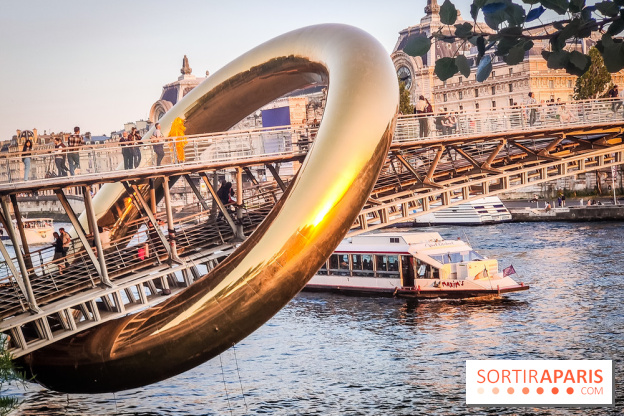 Nuit Blanche 2023 : une installation inoubliable sur la passerelle Léopold Sédar Senghor !