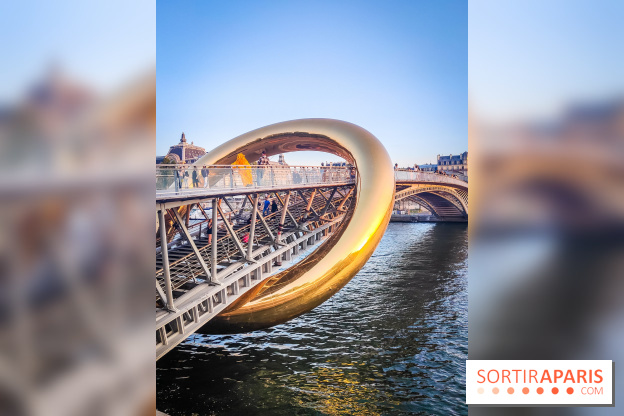 Nuit Blanche 2023 : une installation inoubliable sur la passerelle Léopold Sédar Senghor ! - IMG20230602211356