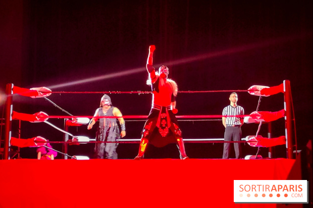 Nuit Blanche 2023 : la lucha libre fait le show sur la place du Châtelet !