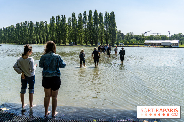 Le Gué, l'installation éphémère du Domaine de Sceaux qui fait marcher sur l'eau