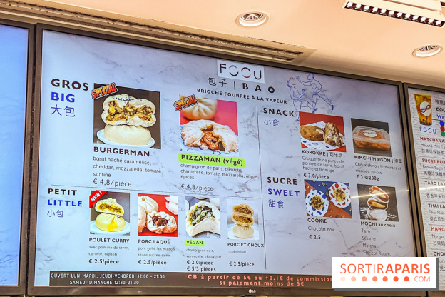 Foou, le bao street food et bubble tea de Saint-Michel à Paris