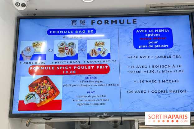 Foou, le bao street food et bubble tea de Saint-Michel à Paris