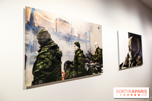 Le déploiement, l'expo au Centre culturel canadien, les photos