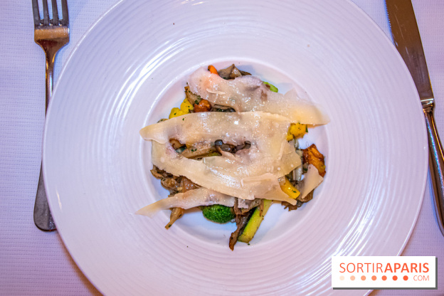 Restaurant Conti légumes parmesan