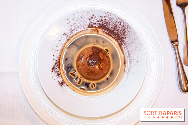 Restaurant Conti tartufo glacé affogato