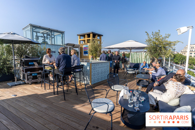 La terrasse d'été en rooftop du Molitor 2023