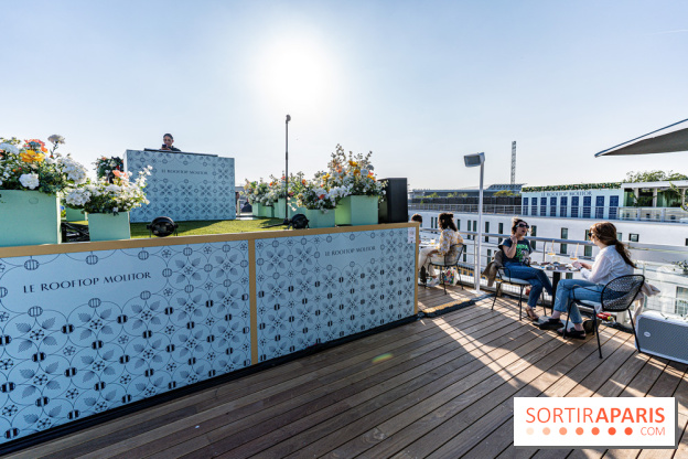 La terrasse d'été en rooftop du Molitor 2023