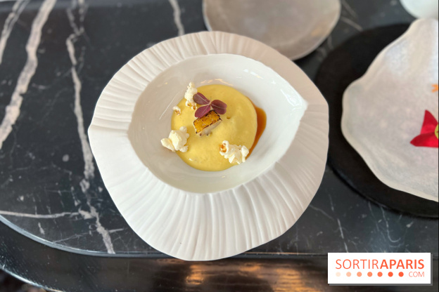 L'Ours - Mousse de maïs et anguille