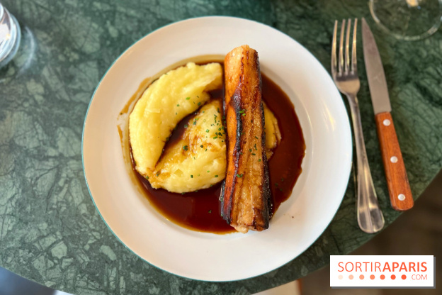 Alesti - Poitrine de porc et purée