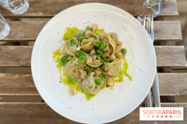 Aglio e Olio - Cappellacci fèves et poire