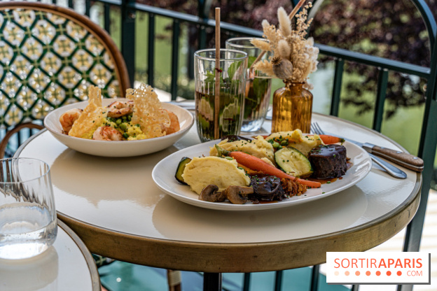 Le Nid, le restaurant-terrasse sur berge à l'Isle-Adam -  plats
