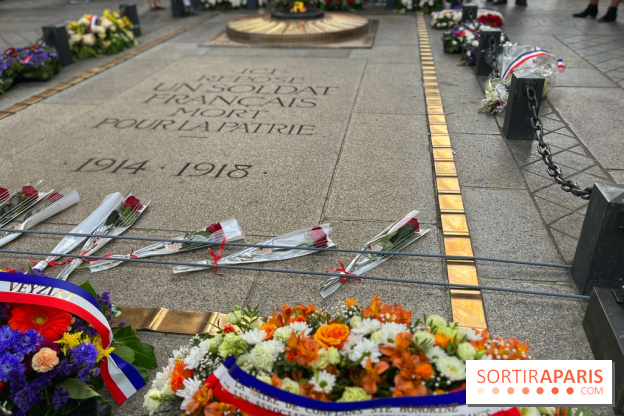 flamme soldat inconnu Arc de Triomphe