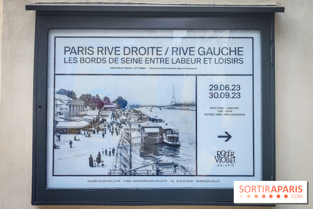 Paris Rive droite / Rive gauche : l'exposition photo autour de la Seine à la galerie Roger-Viollet  - IMG20230629101111