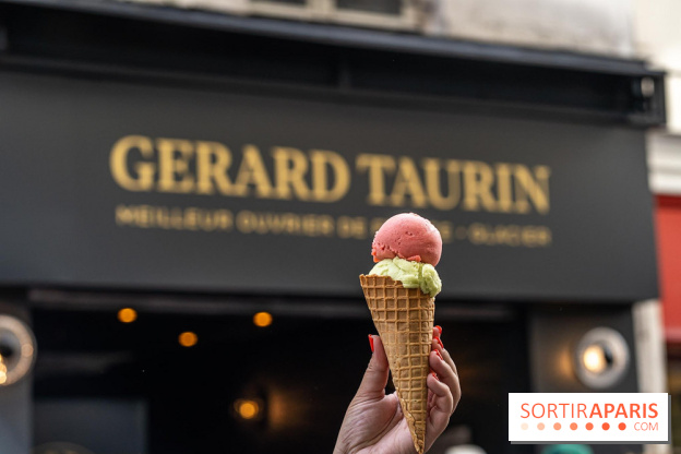 Le glacier Gérard Taurin à Paris - Meilleur Ouvrier de France -  A7C7587