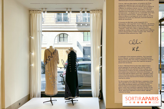 Exposition - Les années Karl Lagerfeld chez Chloé