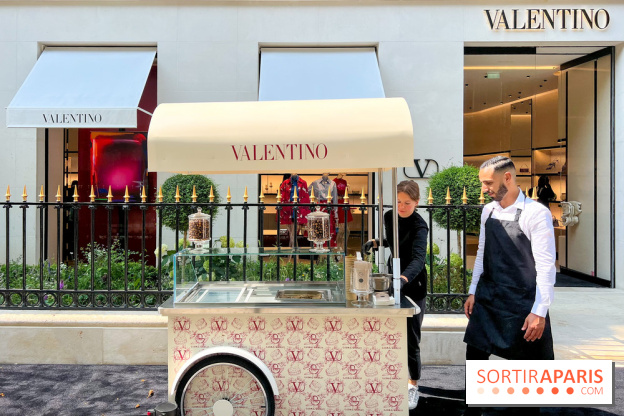 Glaces Cédric Grolet x Valentino