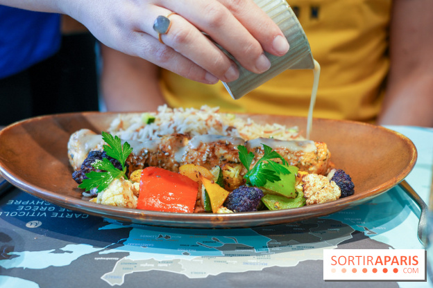 Laurier by Mavrommatis aux Galeries Lafayette -  Brochette de poulet fermier label rouge mariné