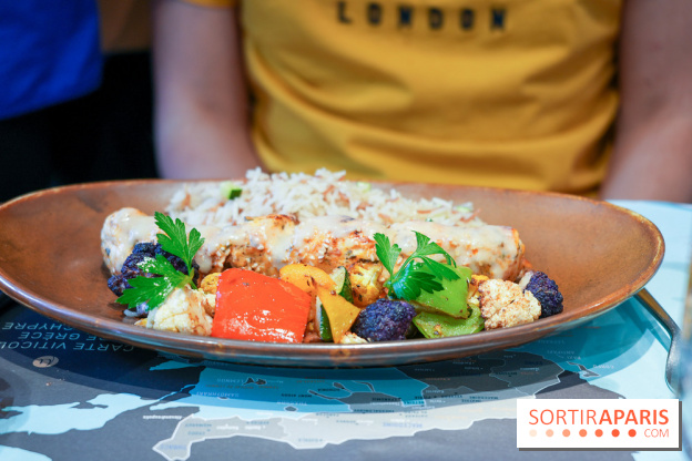 Laurier by Mavrommatis aux Galeries Lafayette -  Brochette de poulet fermier label rouge mariné