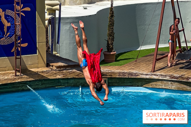 L'Été Gaulois au Parc Astérix  - plongeon