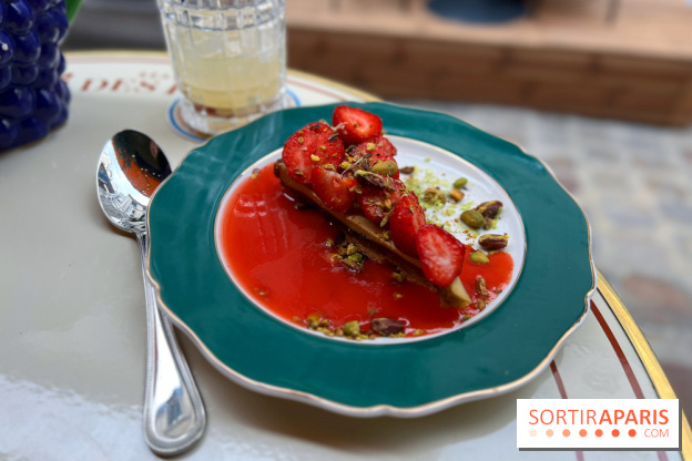 Brasserie des Prés - Tarte fraise pistache