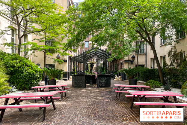 Les Jardins du Marais : la terrasse de l'été 2023