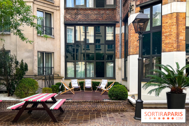 Les Jardins du Marais : la terrasse de l'été 2023