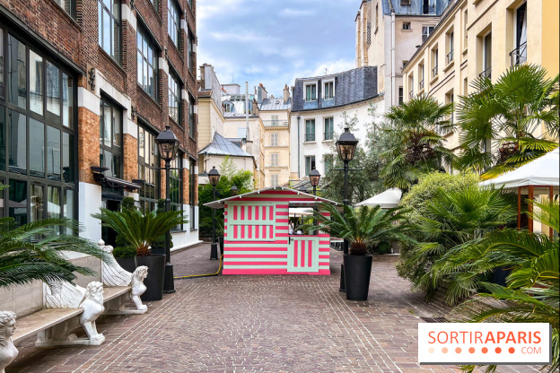 Les Jardins du Marais : la terrasse de l'été 2023