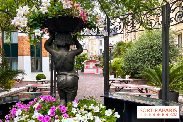 Les Jardins du Marais : la terrasse de l'été 2023