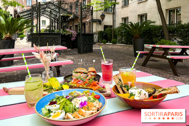 Les Jardins du Marais : la terrasse de l'été 2023