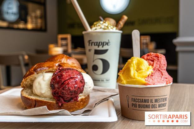 Gelateria La Romana - le nouveau glacier à Paris - Saint-Michel