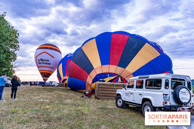 Montgolfière à Fontainebleau, vol au dessus de l'Ile-de-France -  A7C8957
