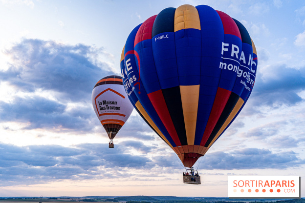 Montgolfière à Fontainebleau, vol au dessus de l'Ile-de-France