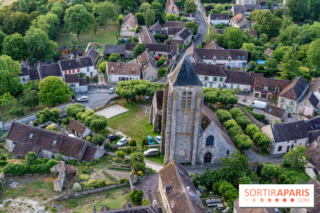 Montgolfière à Fontainebleau, vol au dessus de l'Ile-de-France -  A7C8996