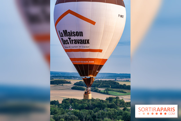 Montgolfière à Fontainebleau, vol au dessus de l'Ile-de-France