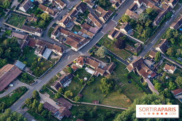 Montgolfière à Fontainebleau, vol au dessus de l'Ile-de-France -  A7C9012