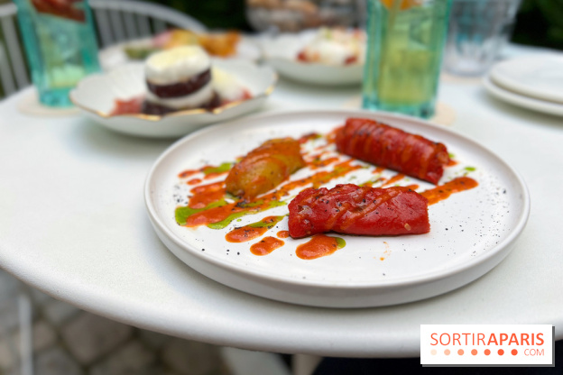 Terrasse Mercatino The Hoxton x Italicus - Pastèque en pastrami