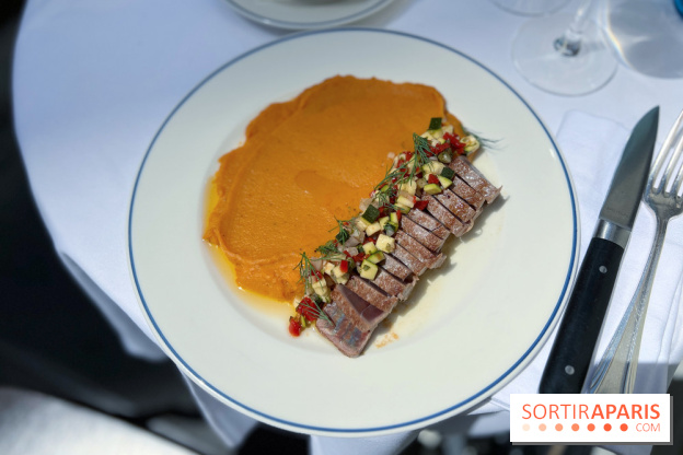 Restaurant Alfred - Thon mi-cuit légumes