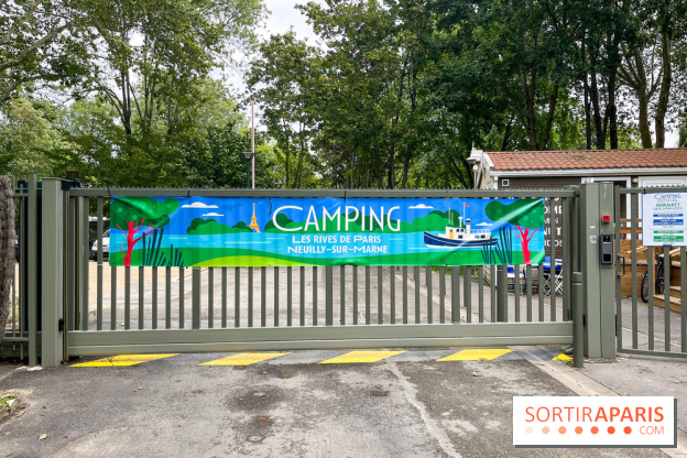 Les Rives de Paris, l'unique camping du 93 à Neuilly-sur-Marne