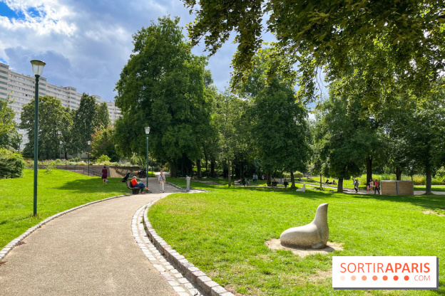 Le parc Georges Brassens, pour se croire à la campagne dans le 15e